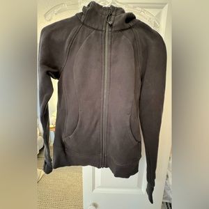 Lulu Lemon scuba full zip hoodie. Size 2.